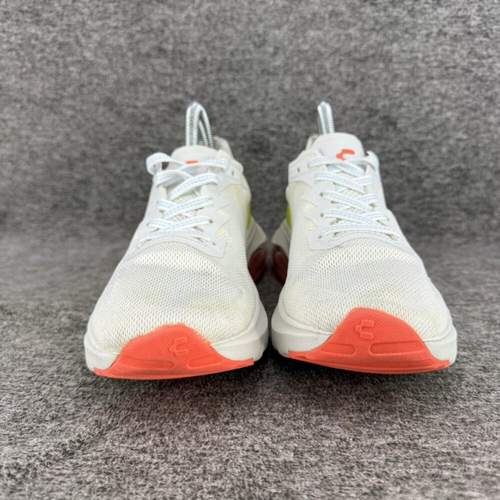✅Charly Vermilion Sneakers Women's Sz 7 Running Shoes White Orange Green *STAIN - Picture 5 of 12